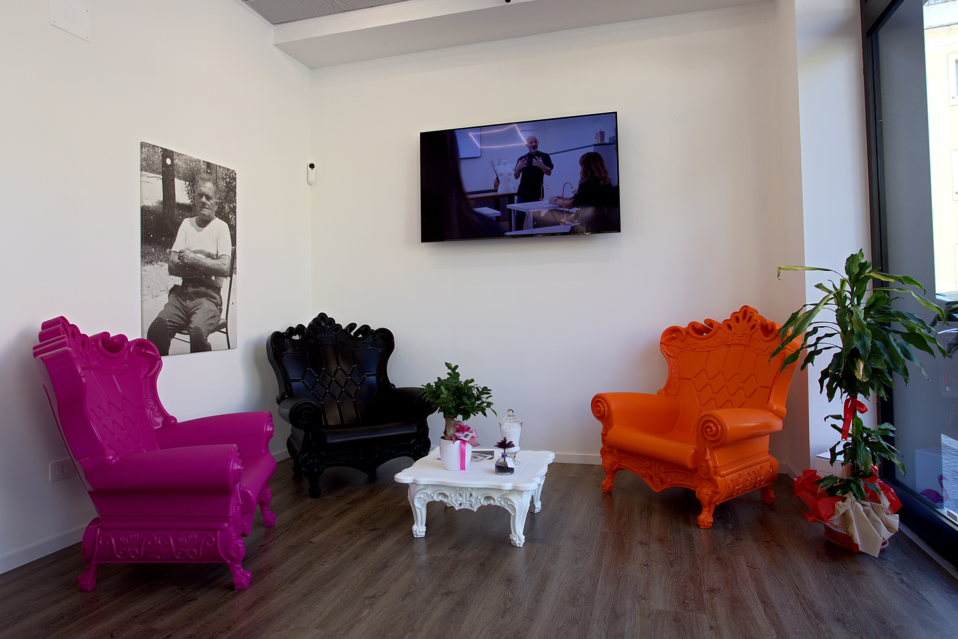 Vderma reception cassino immagine della sala d'aspetto