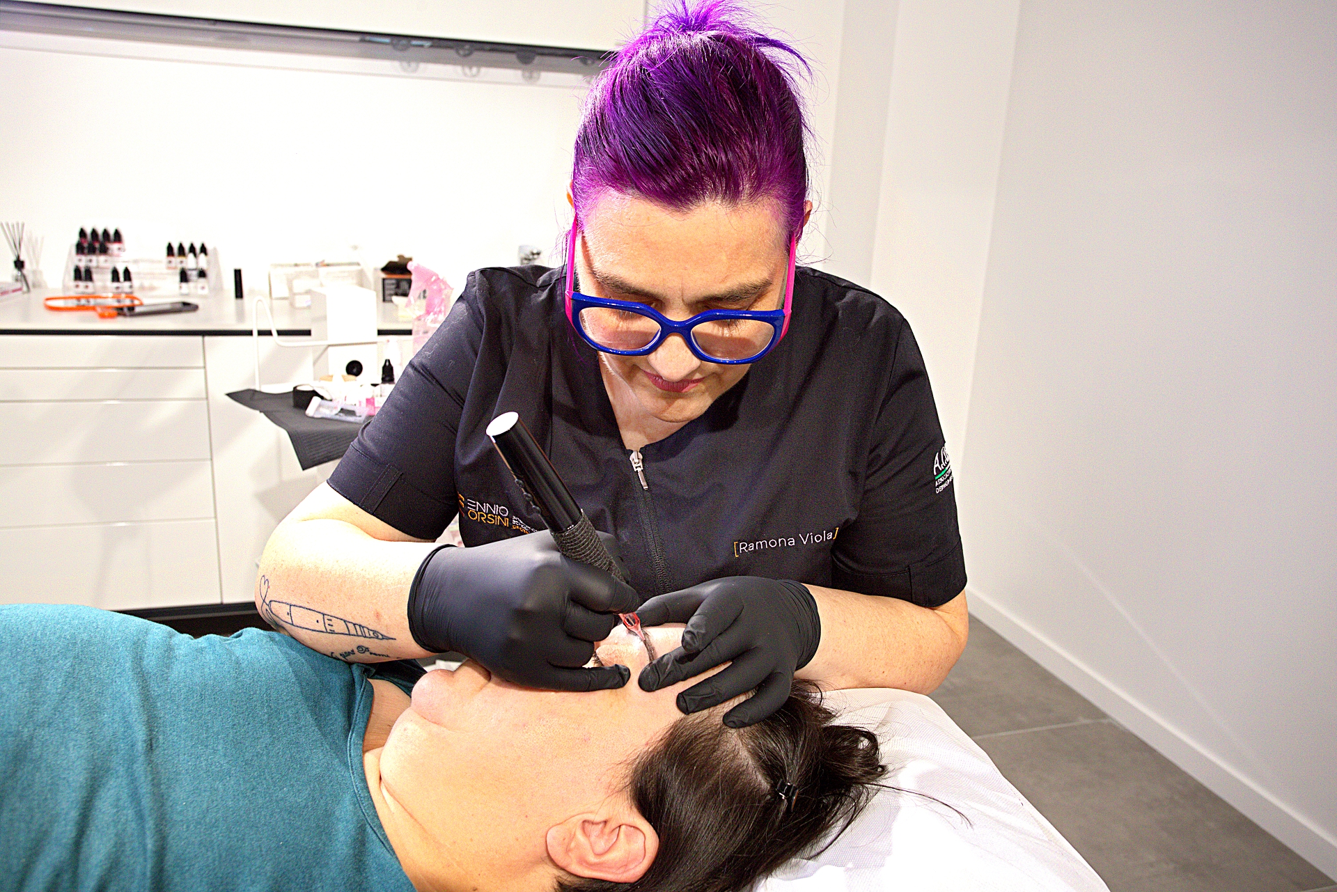 Vderma dettaglio dermopigmentazione trucco semipermanente cassino